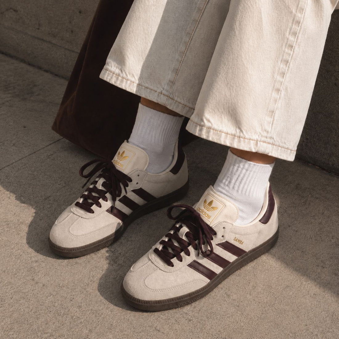 ADIDAS SAMBA OG | BEGE BORDEAUX