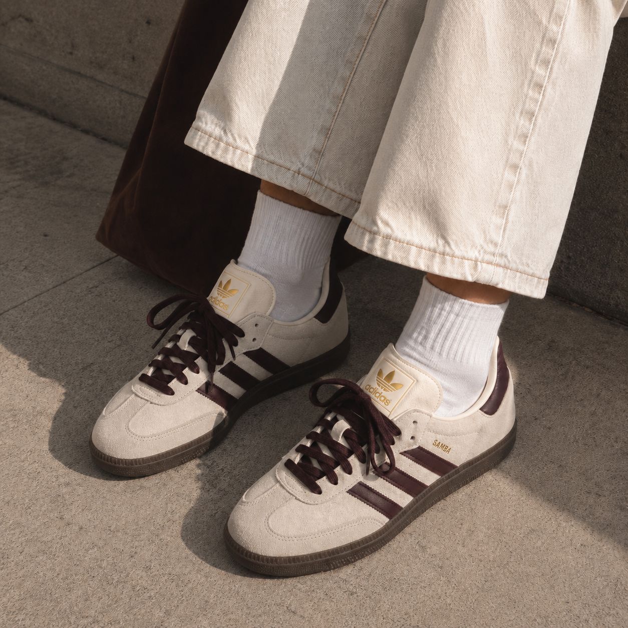 ADIDAS SAMBA OG | BEGE BORDEAUX