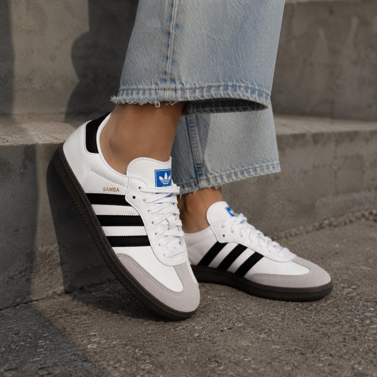 ADIDAS SAMBA OG | WHITE BLACK
