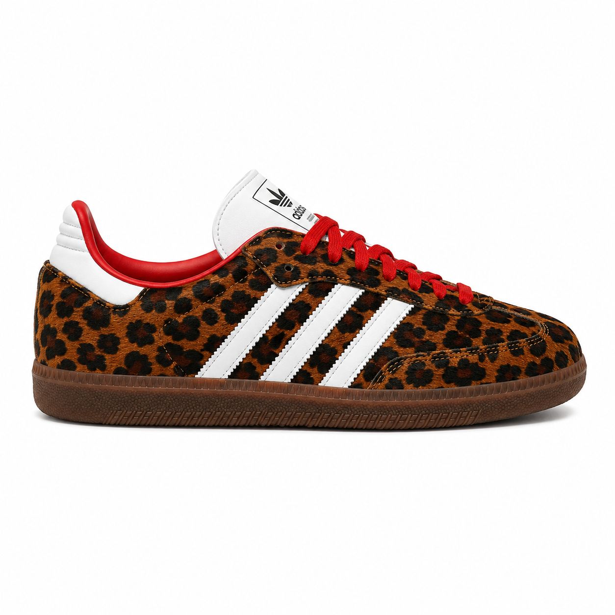 ADIDAS SAMBA OG | RED LEOPARD