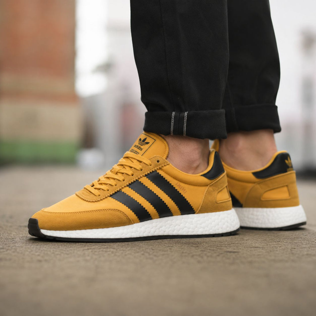 ADIDAS INIKI  | YELLOW BLACK