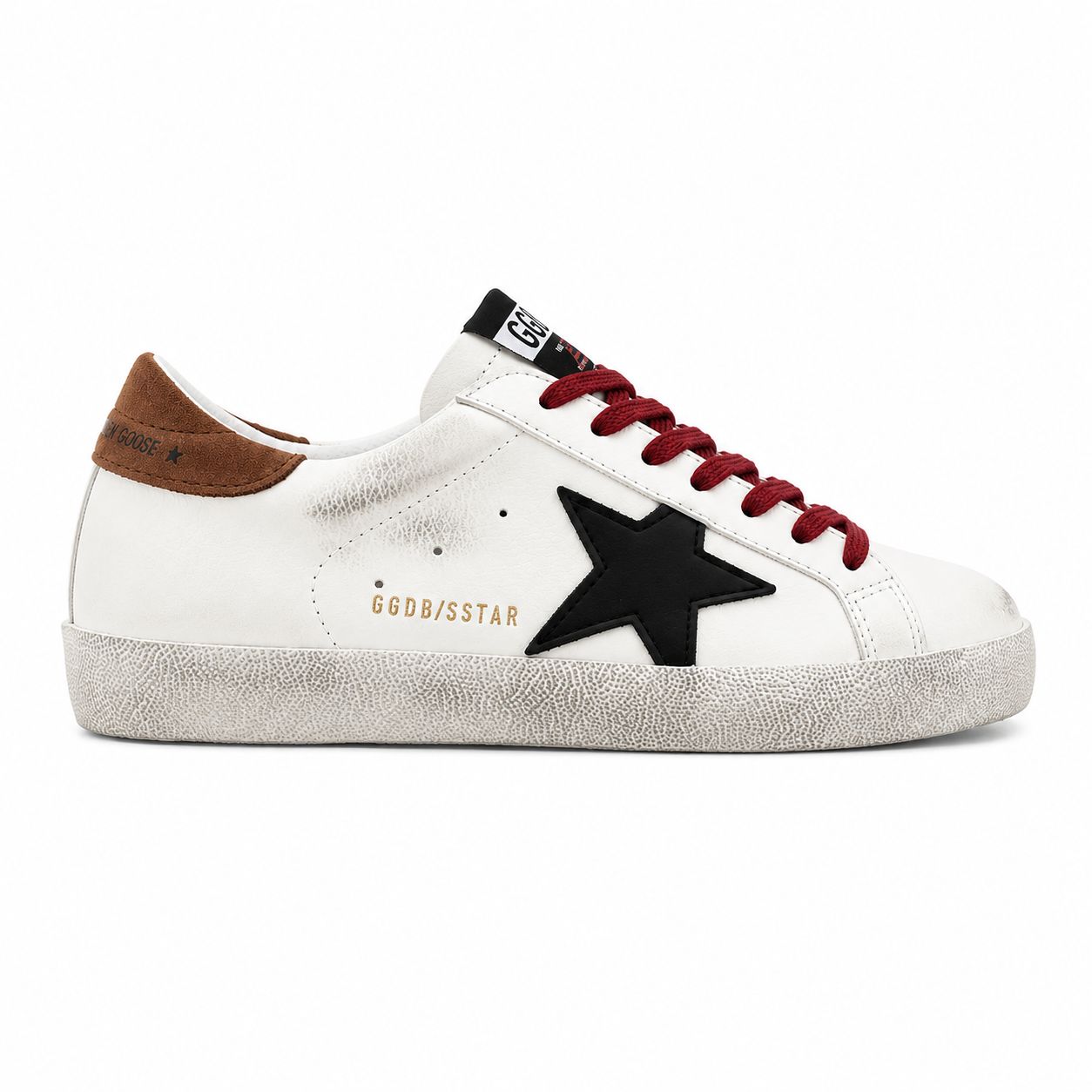 GOLDEN GOOSE SUPERSTAR |  WHITE BROWN