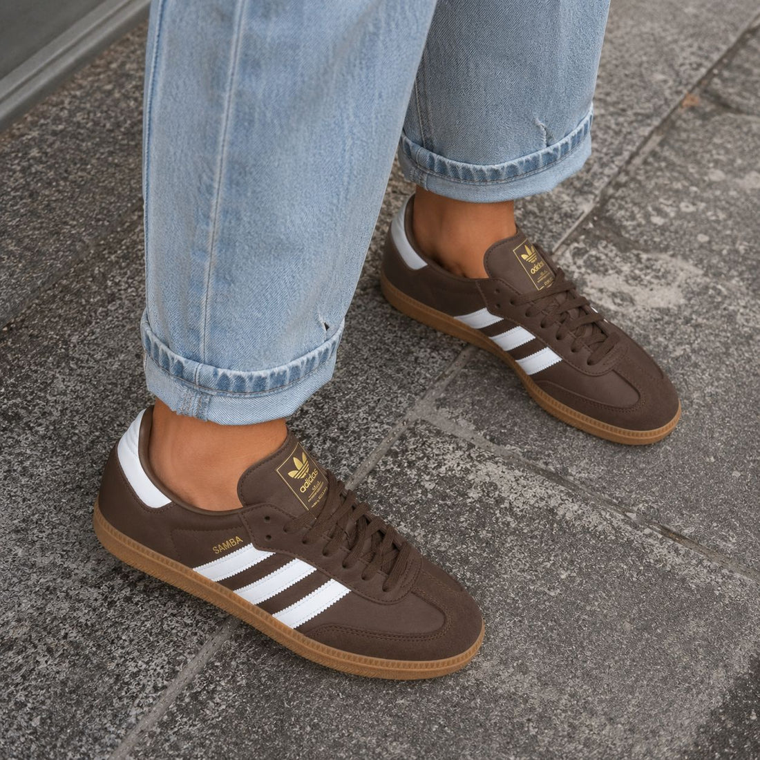 ADIDAS SAMBA OG | BROWN WHITE