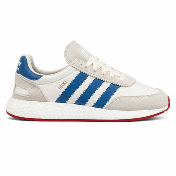 ADIDAS INIKI  | WHITE BLUE RED