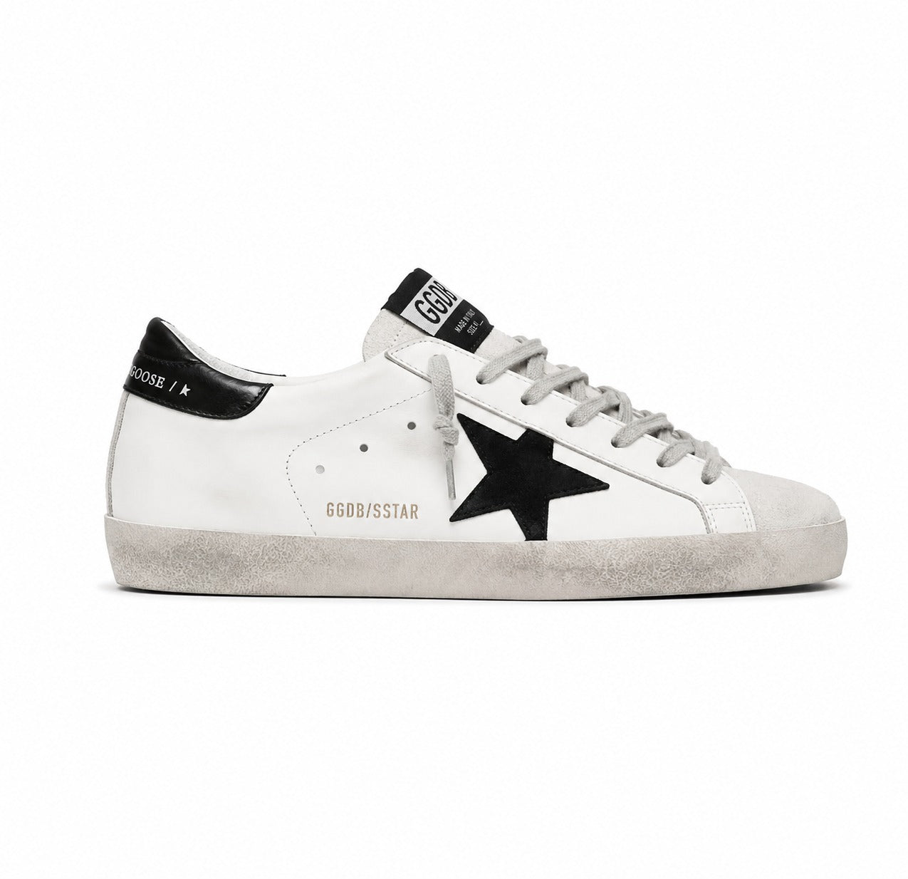 GOLDEN GOOSE SUPERSTAR |  WHITE BLACK